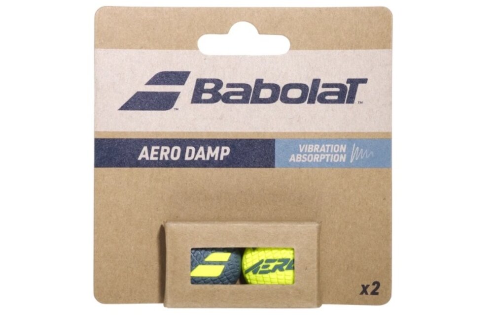 Babolat Aero Damp x2 (Green Yellow)