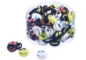 Babolat Custom Damp Vibration Dampener 48 Pack Jar (Assorted Colours)