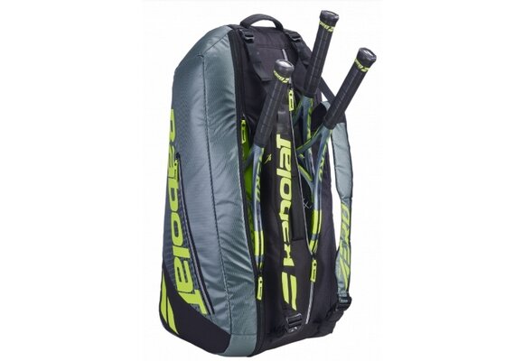 Babolat Pure Aero 6 Pack Racquet Bag (Black/Yellow)