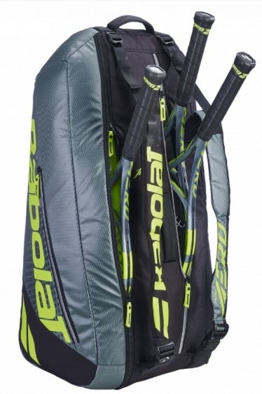 Babolat Pure Aero 6 Pack Racquet Bag (Black/Yellow)
