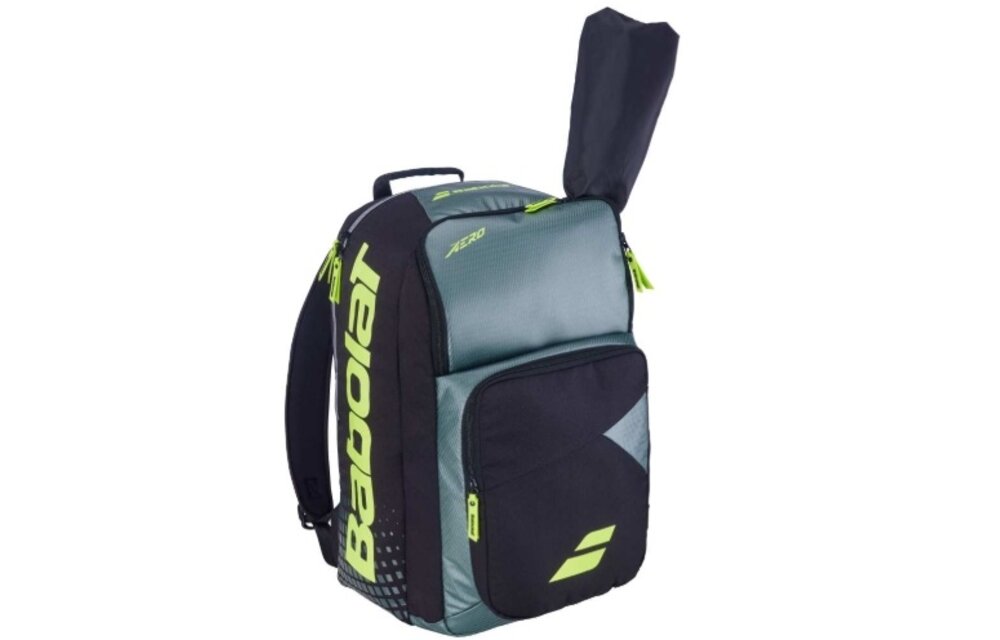 Babolat Pure Aero Backpack Gen 9 (Metalic Grey/Black/Yellow)