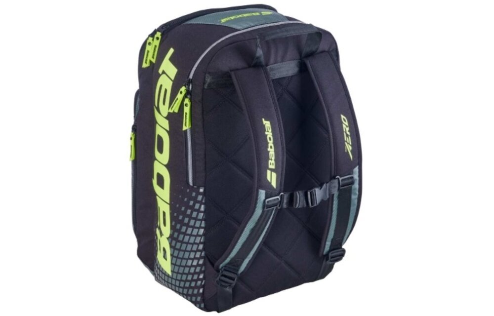 Babolat Pure Aero Backpack Gen 9 (Metalic Grey/Black/Yellow)