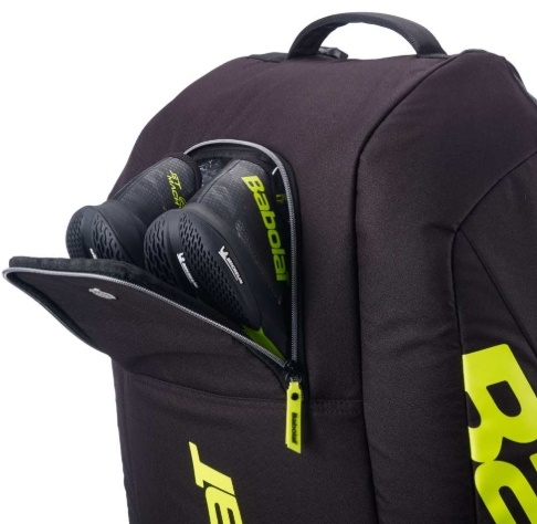 Babolat Pure Aero 12 Racquet Bag Gen 9 (Metalic Grey/Black/Yellow)