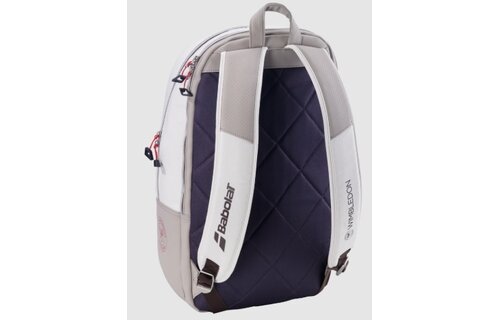 Babolat Pure Lite Wimbledon Backpack (White/Brown)
