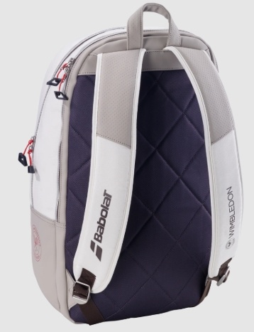 Babolat Pure Lite Wimbledon Backpack (White/Brown)