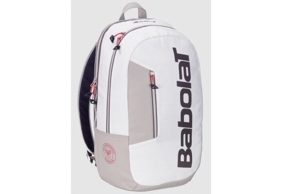 Babolat Pure Lite Wimbledon Backpack (White/Brown)