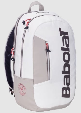 Babolat Pure Lite Wimbledon Backpack (White/Brown)