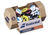 Babolat Custom Damp Vibration Dampener 48 Pack Jar (Assorted Colours)