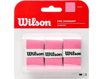 Wilson Pro Overgrip x3 (Pink)