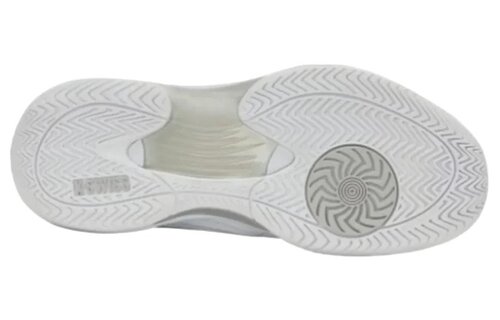 K-Swiss Hypercourt Express 3 WIDE Women's Tennis Shoe (White/Dawn Blue)