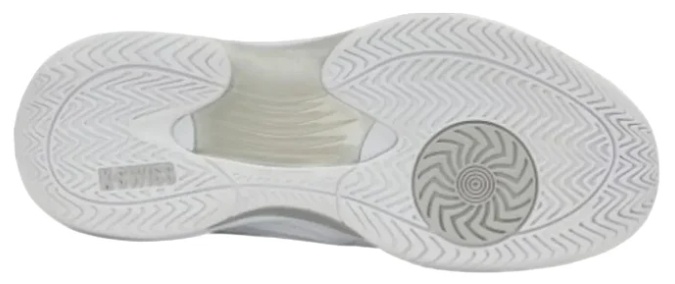 K-Swiss Hypercourt Express 3 WIDE Women's Tennis Shoe (White/Dawn Blue)