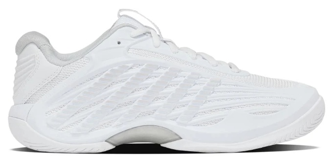 K-Swiss Hypercourt Express 3 WIDE Women's Tennis Shoe (White/Dawn Blue)