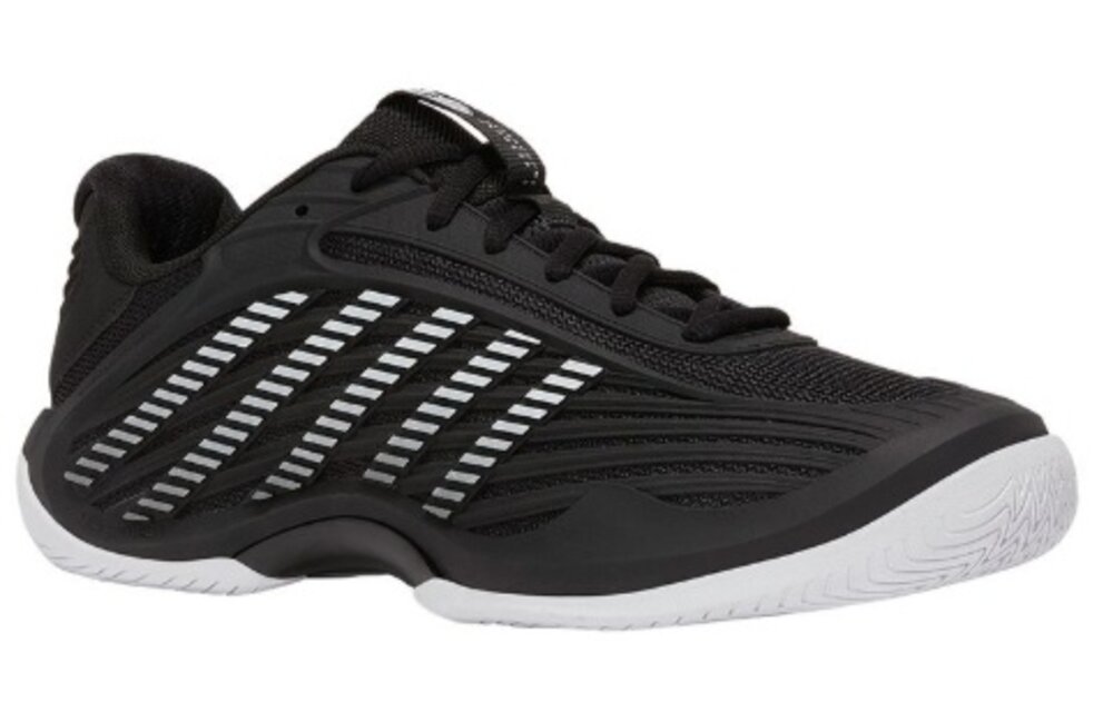 K-Swiss Hypercourt Express 3 WIDE Men's Tennis Shoe (Black/White)