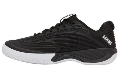 K-Swiss Hypercourt Express 3 WIDE Men's Tennis Shoe (Black/White)