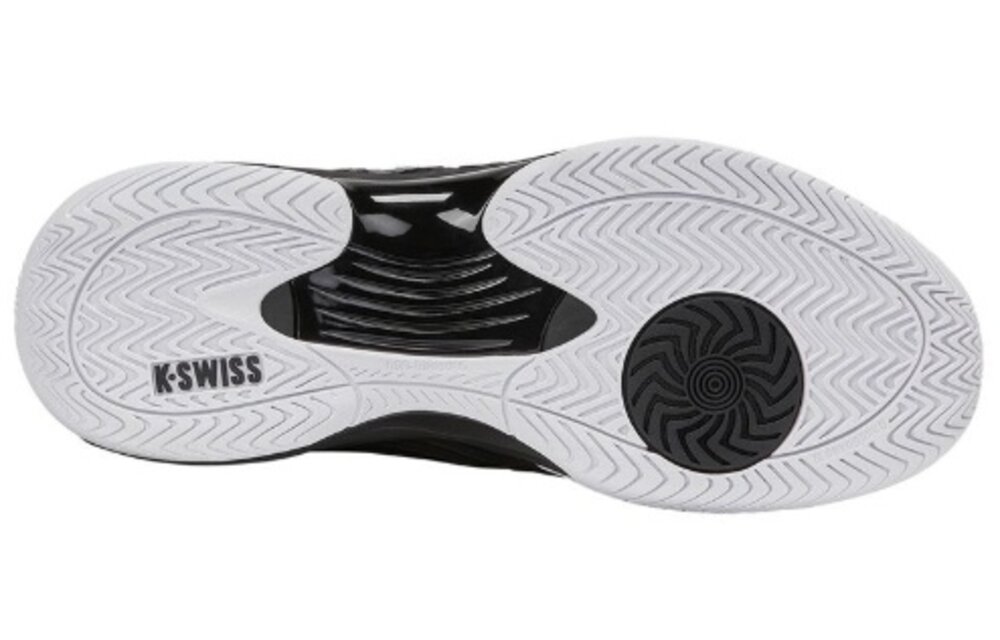 K-Swiss Hypercourt Express 3 WIDE Men's Tennis Shoe (Black/White)