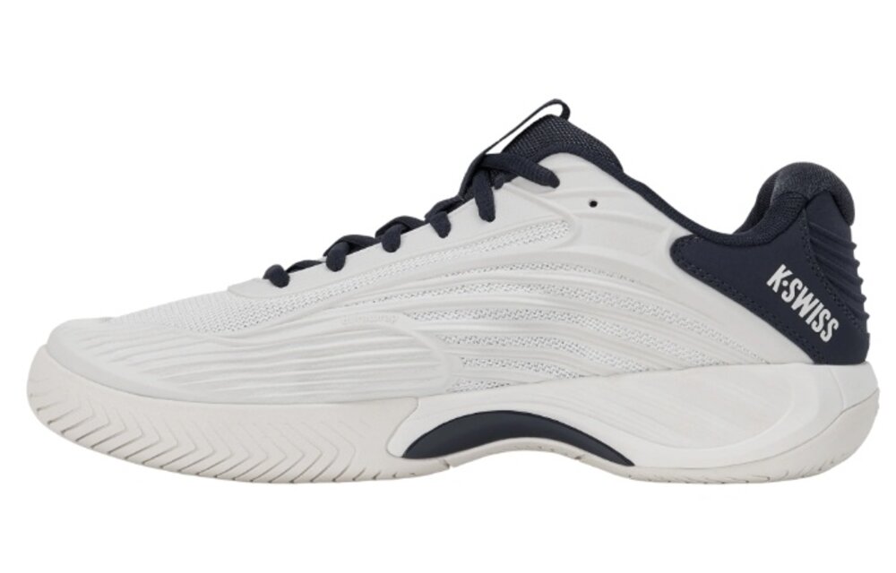 K-Swiss Hypercourt Express 3 Men's Tennis Shoe (Blanc/Carbon)