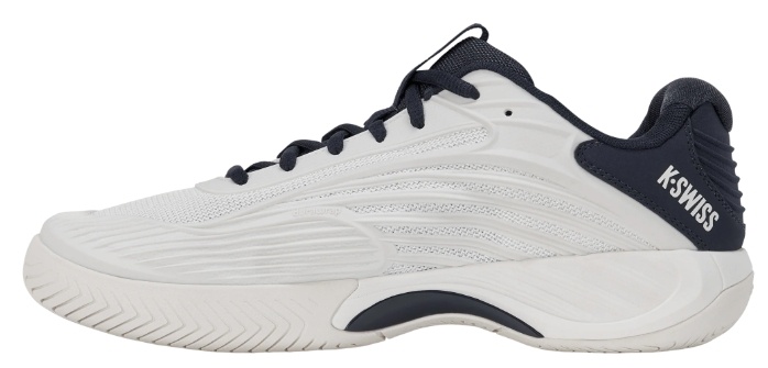 K-Swiss Hypercourt Express 3 Men's Tennis Shoe (Blanc/Carbon)
