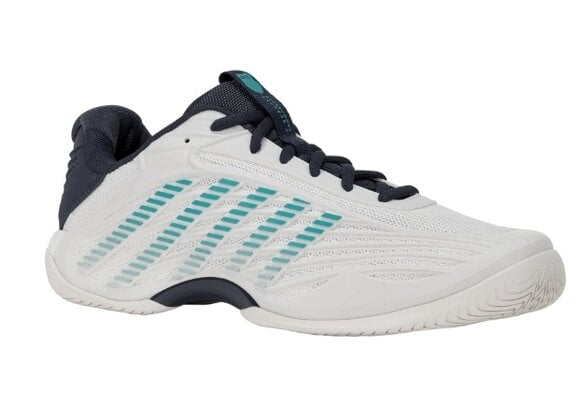K-Swiss Hypercourt Express 3 Men's Tennis Shoe (Blanc/Carbon)