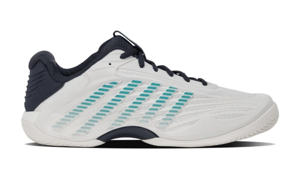 K-Swiss Hypercourt Express 3 Men's Tennis Shoe (Blanc/Carbon)