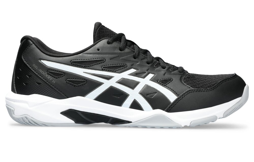 Asics Gel-Rocket 11 Men's Indoor Court Shoe Wide (Black/White)