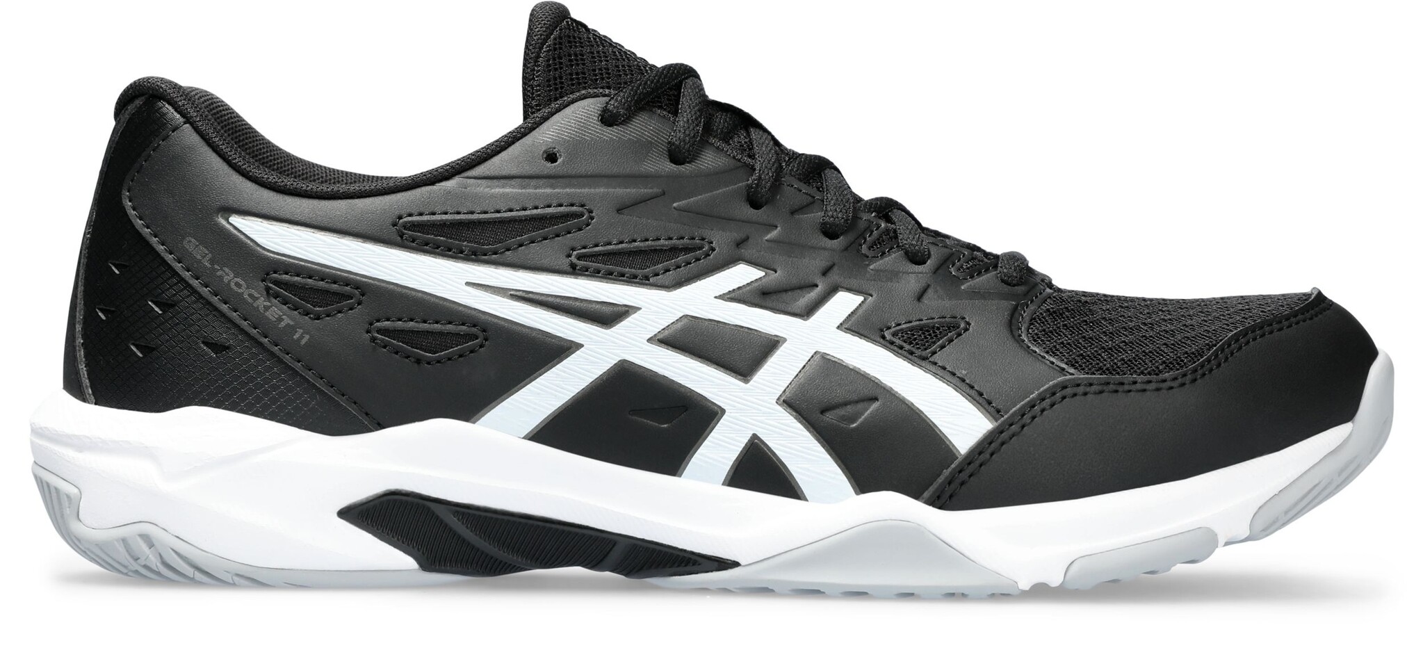 Asics Gel-Rocket 11 Men's Indoor Court Shoe Wide (Black/White)