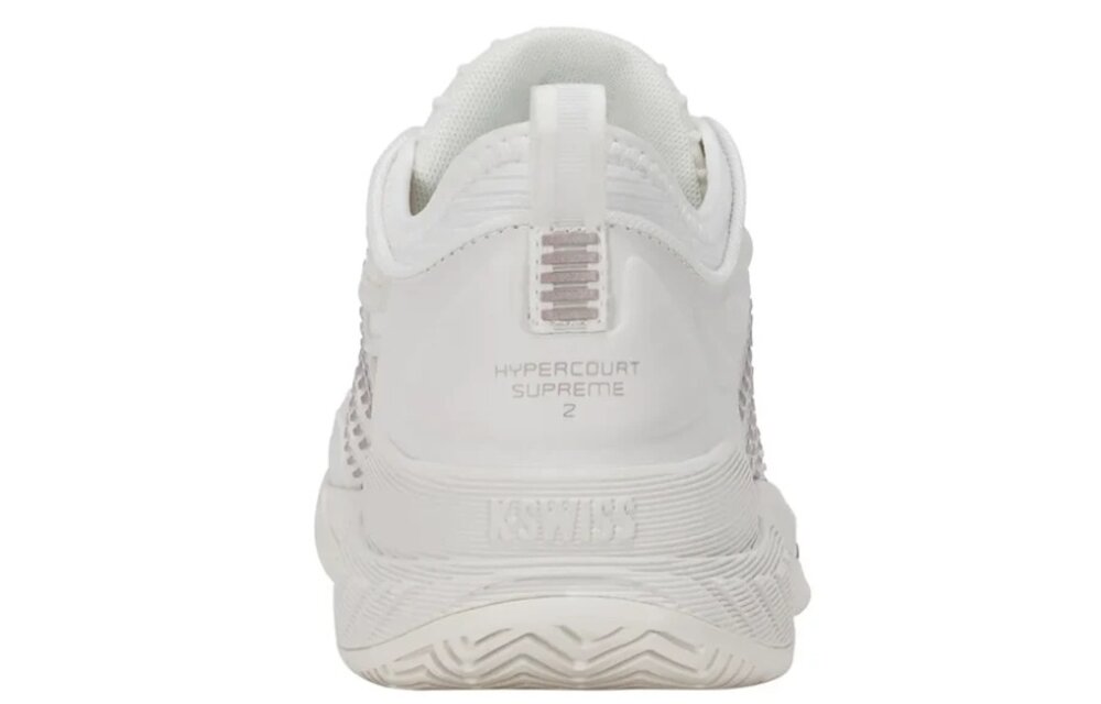 K-Swiss Hypercourt Supreme 2 Women's Tennis Shoe (Blanc de Blanc/Rose Gold)