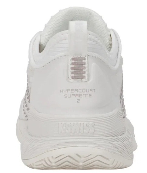 K-Swiss Hypercourt Supreme 2 Women's Tennis Shoe (Blanc de Blanc/Rose Gold)
