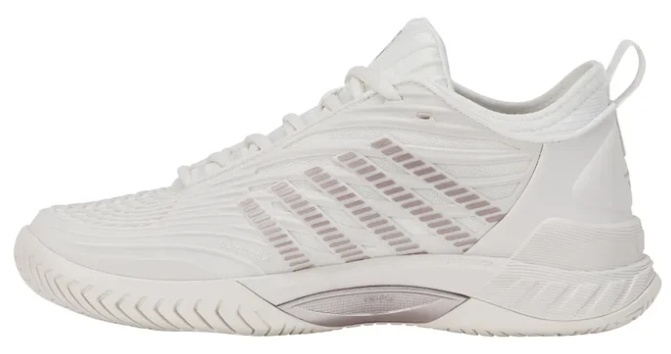 K-Swiss Hypercourt Supreme 2 Women's Tennis Shoe (Blanc de Blanc/Rose Gold)