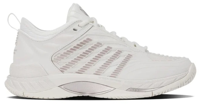 K-Swiss Hypercourt Supreme 2 Women's Tennis Shoe (Blanc de Blanc/Rose Gold)