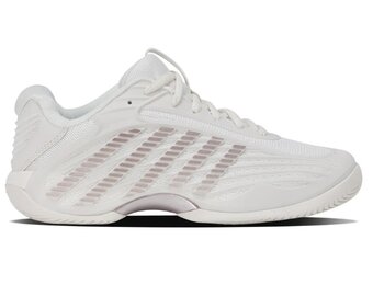 K-Swiss Hypercourt Express 3 Women's Tennis Shoe (Blanc De Blanc/Rose Gold)