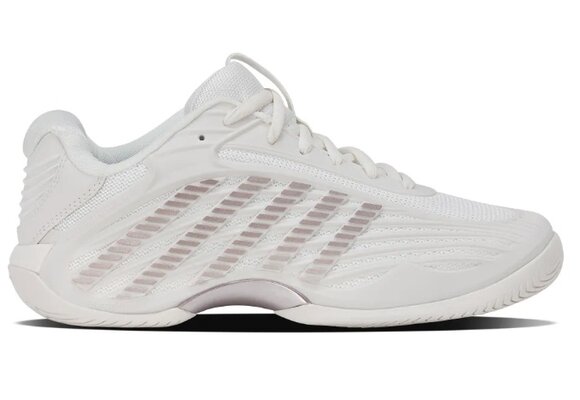 K-Swiss Hypercourt Express 3 Women's Tennis Shoe (Blanc De Blanc/Rose Gold)