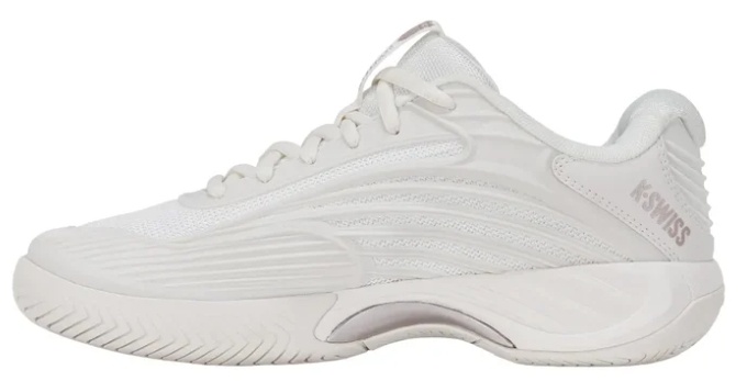 K-Swiss Hypercourt Express 3 Women's Tennis Shoe (Blanc De Blanc/Rose Gold)