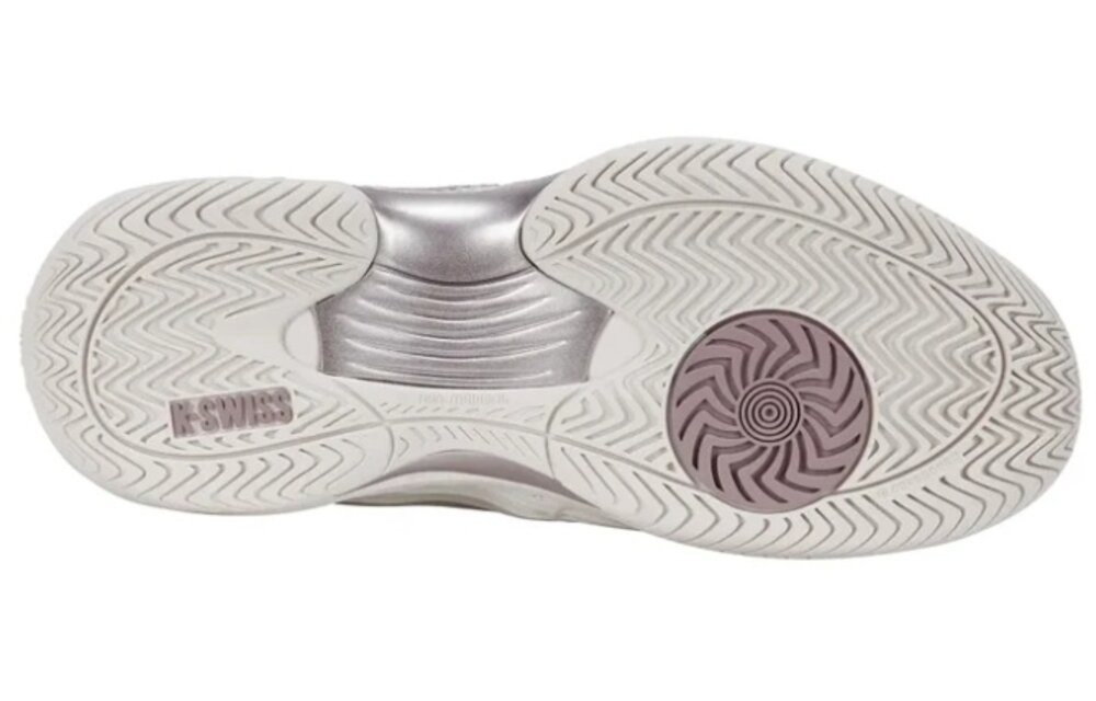 K-Swiss Hypercourt Express 3 Women's Tennis Shoe (Blanc De Blanc/Rose Gold)