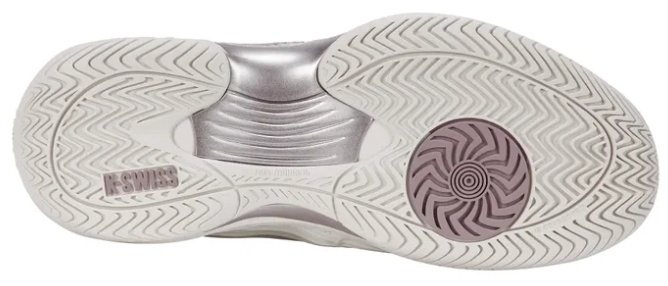 K-Swiss Hypercourt Express 3 Women's Tennis Shoe (Blanc De Blanc/Rose Gold)