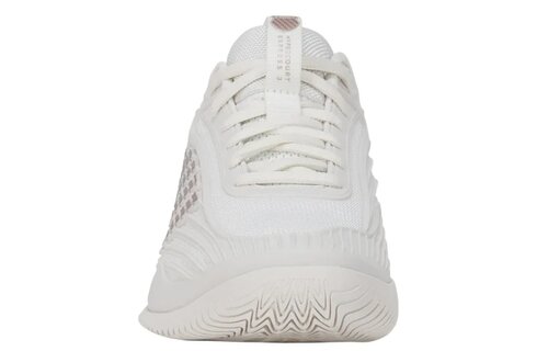 K-Swiss Hypercourt Express 3 Women's Tennis Shoe (Blanc De Blanc/Rose Gold)