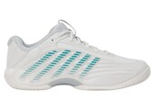 K-Swiss Hypercourt Express 3 WIDE Women's Tennis Shoe (BlancDeBlanc/Grey)
