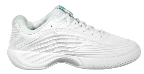 K-Swiss Hypercourt Express 3 Women's Tennis Shoe (Blanc De Blanc/Grey)