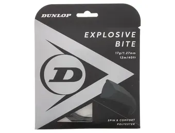 Dunlop Explosive Bite String 17G Black 12M Set
