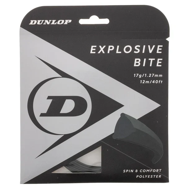 Explosive Bite String 17G Black 12M Set