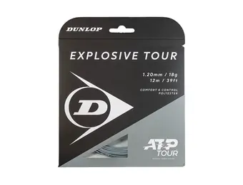 Dunlop Explosive Tour Tennis String 17G Black 12M Set