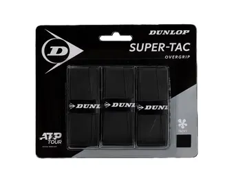 Dunlop Super Tac Overgrip 3 Pack (Black)