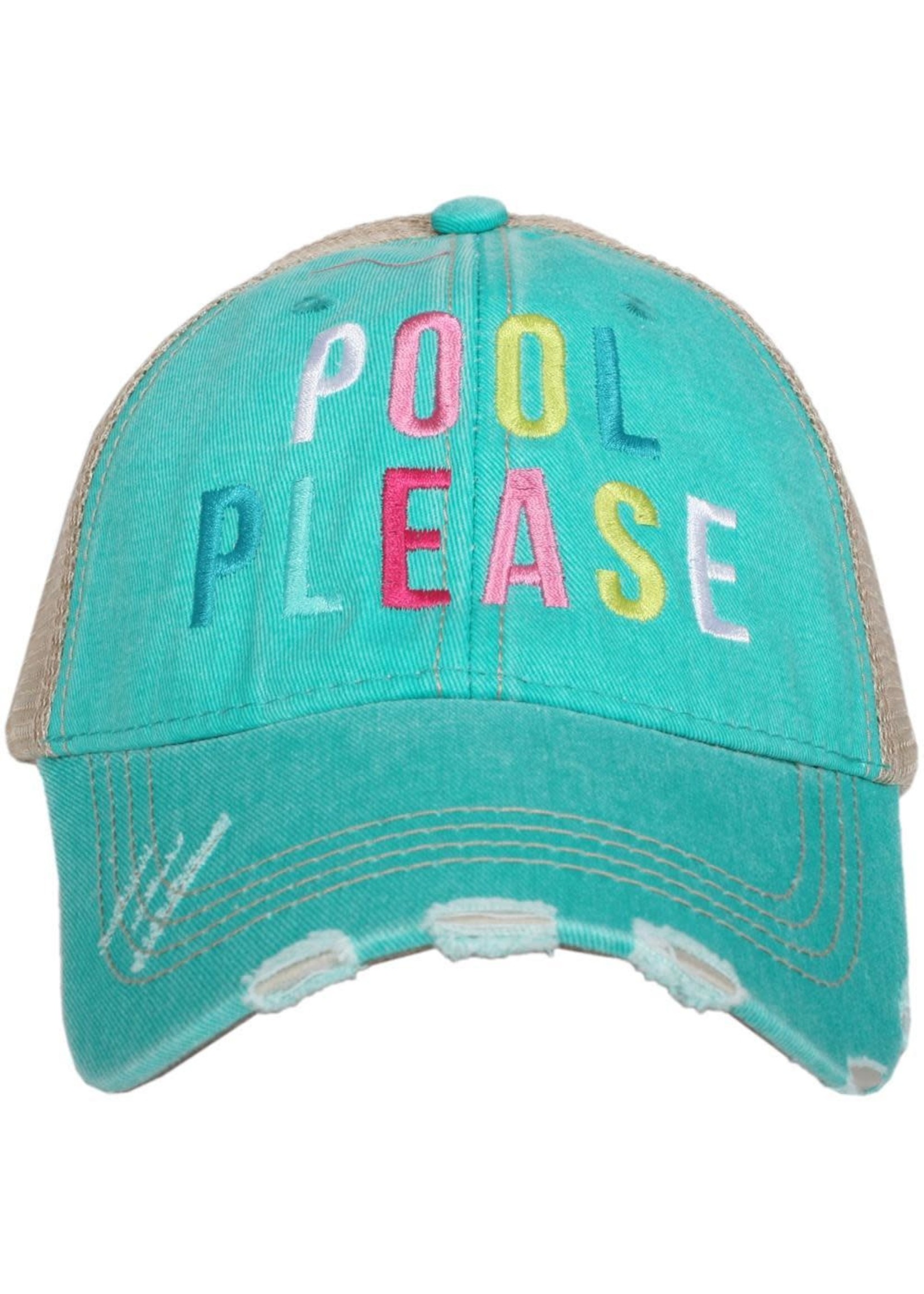 Katydid Pool Please Trucker Hat