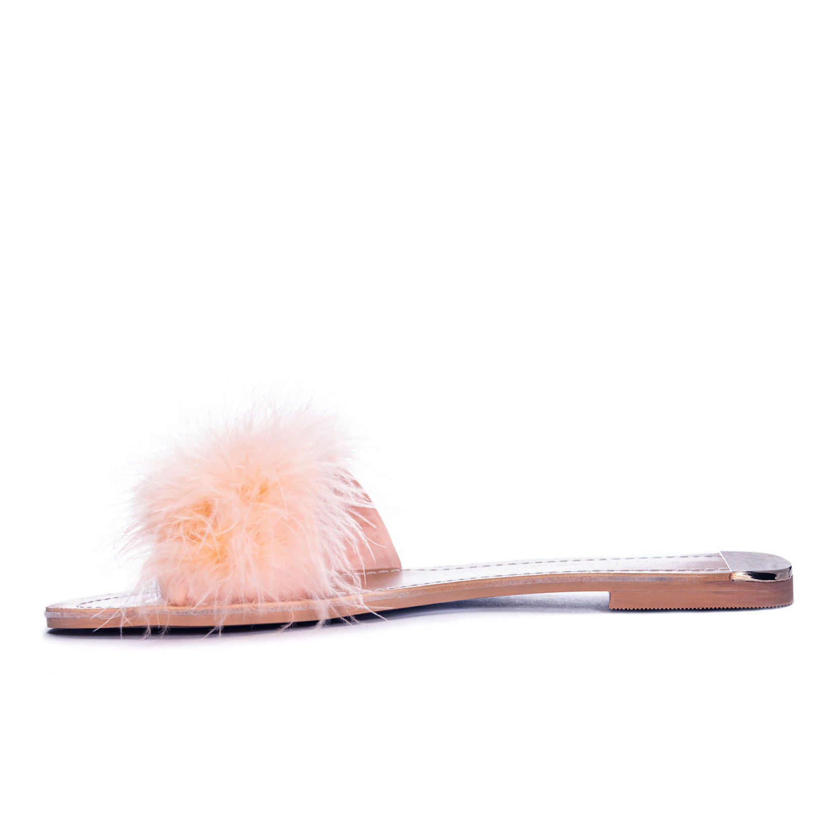 Chinese Laundry Zoey Pink Marabou Feathers