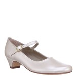 Nina Footwear Seeley Pearlized Bone Girls