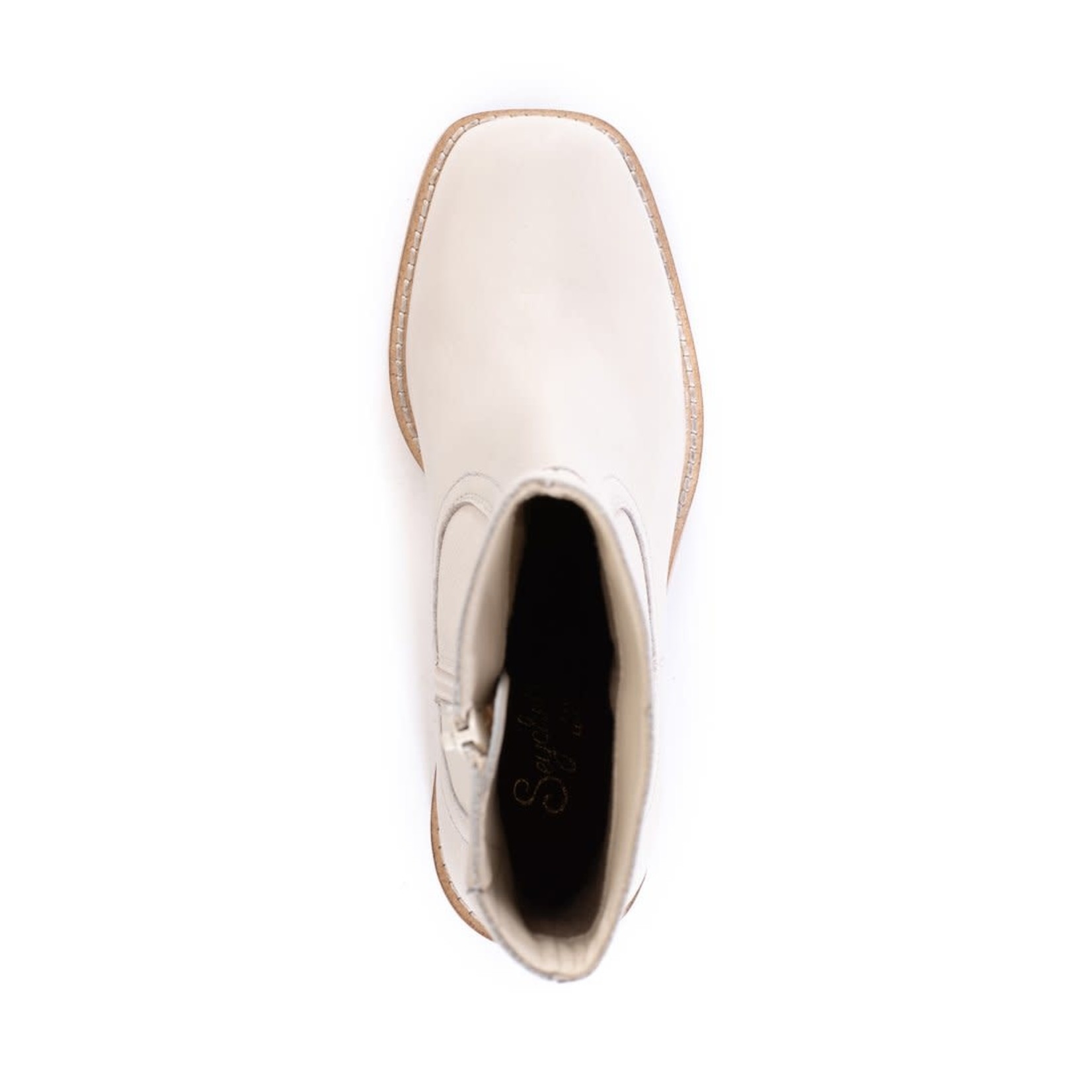 Seychelles Turbulent Off White Leather by Seychelles Size 7 Only