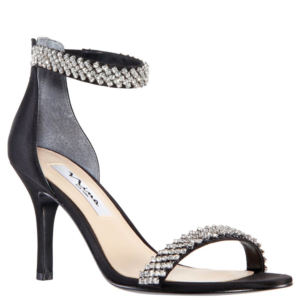 Nina black shop sandals