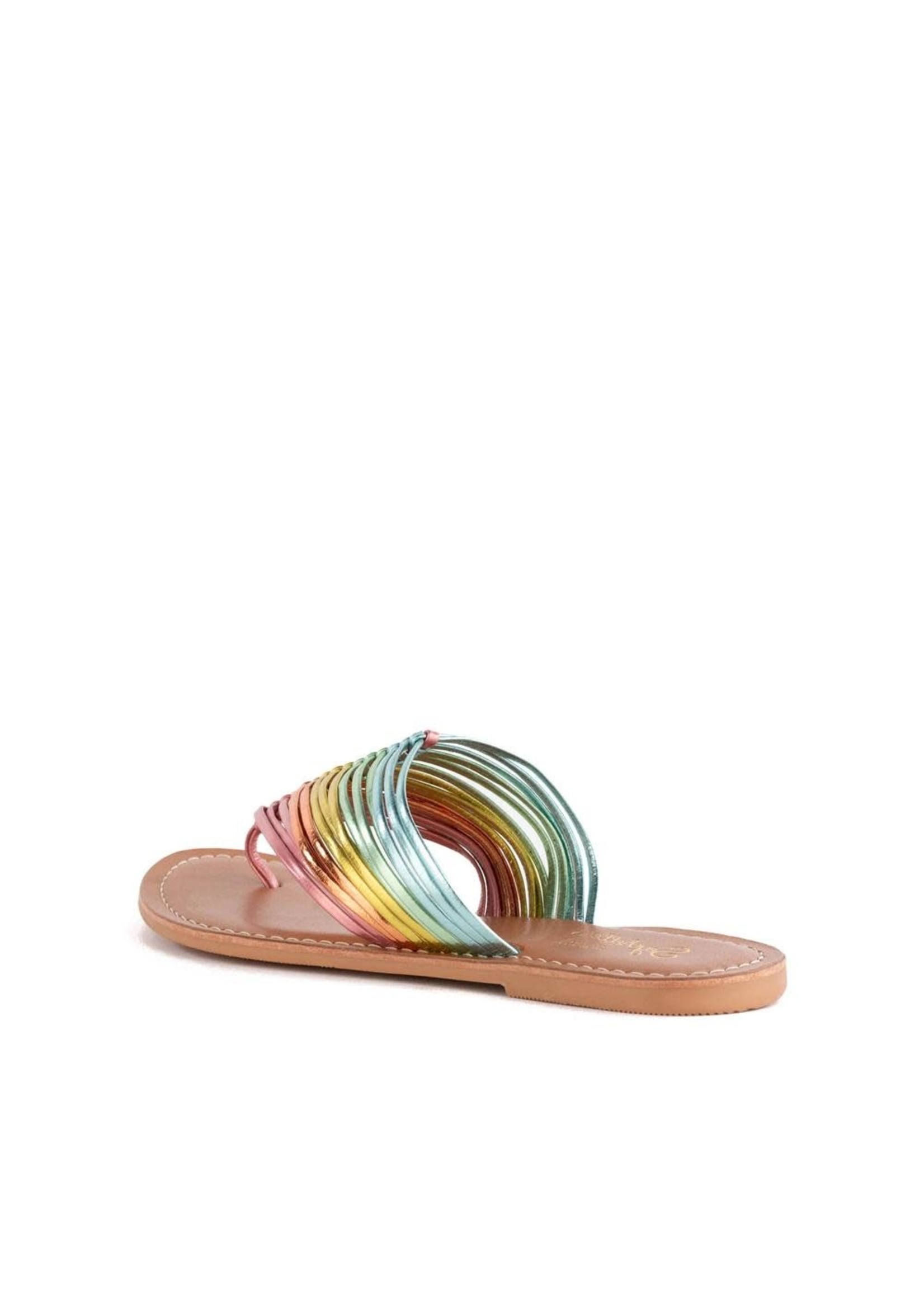 Seychelles Bright Eyed Rainbow Thong Sandal by Seychelles   Size 10 Only Final Sale