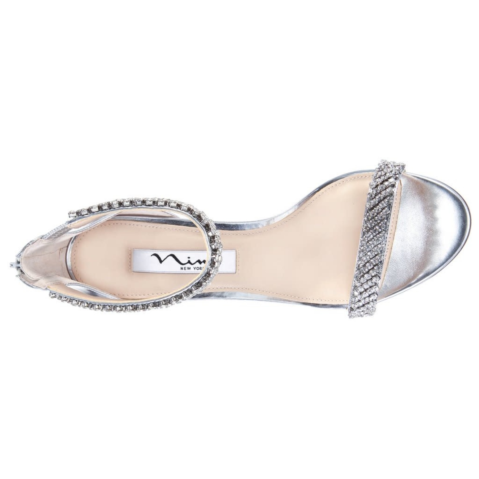 Nina Footwear Vauna Silver Metallic Foil by Nina Footwear