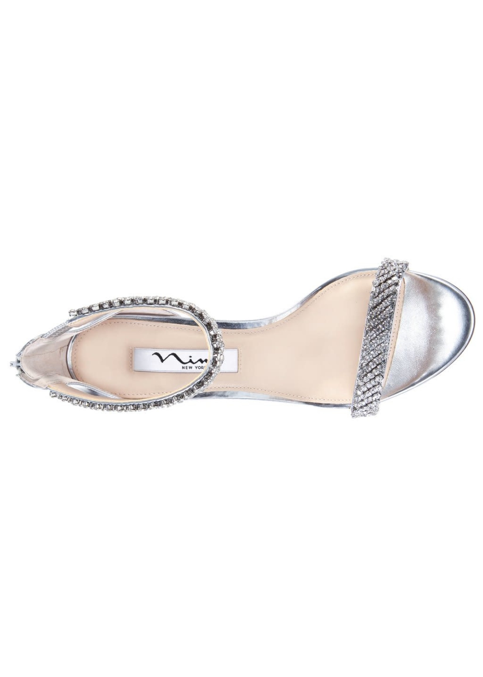 Nina Footwear Vauna Silver Metallic Foil by Nina Footwear