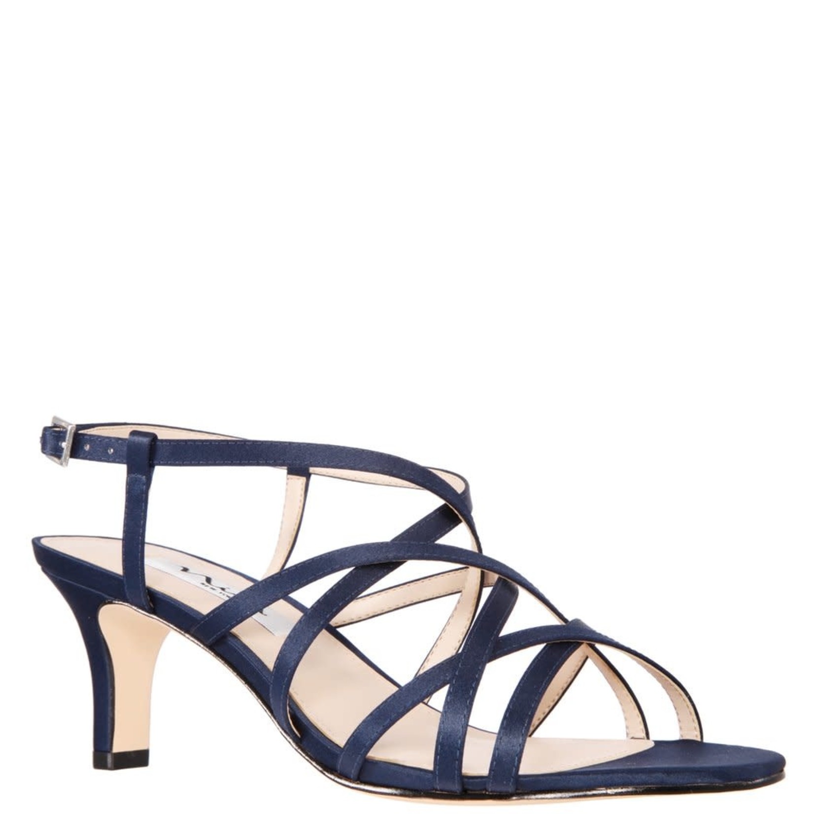 Nina Footwear Neptune New Navy Luster Satin by Nina Footwear